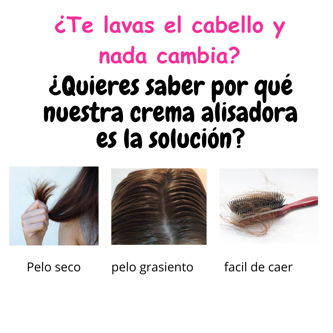 Crema alisadora cabello